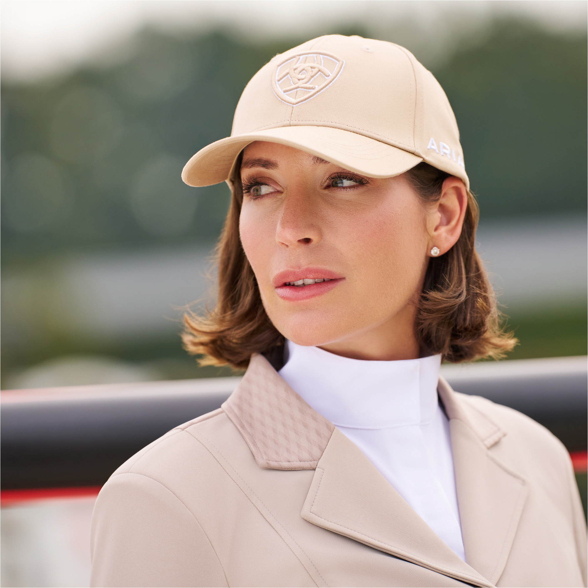 2025 Ariat Adult Show Cap 10061259 - Khaki